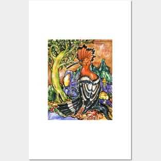 Hoopoe Posters and Art